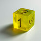 The Holy Dice - Clear Glass Dice Set for DnD, D&D, RPG Dice, Dungeons and Dragons