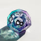 Gradient liquid core handmade sharp edge dice for table games