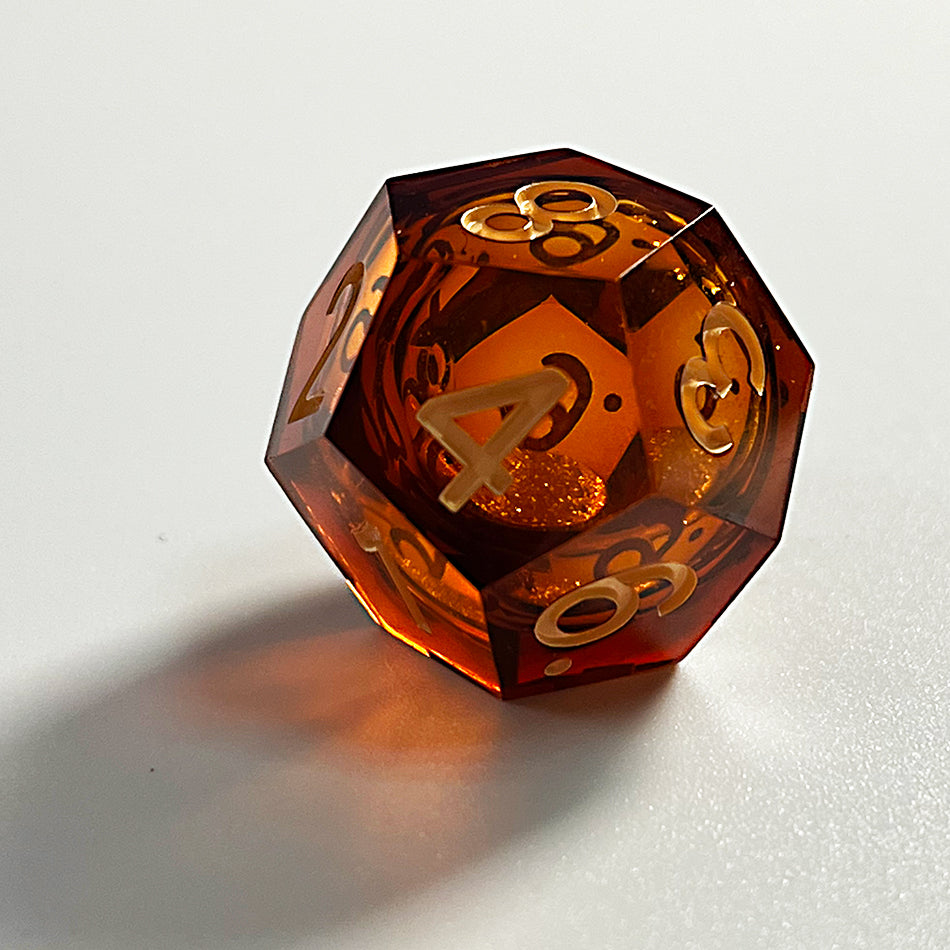 Liquid core special resin sharp edge dice