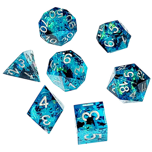 DnD Resin Dice, RPG dice, Dice Set for Dungeons and Dragons, Polyhedral Dice