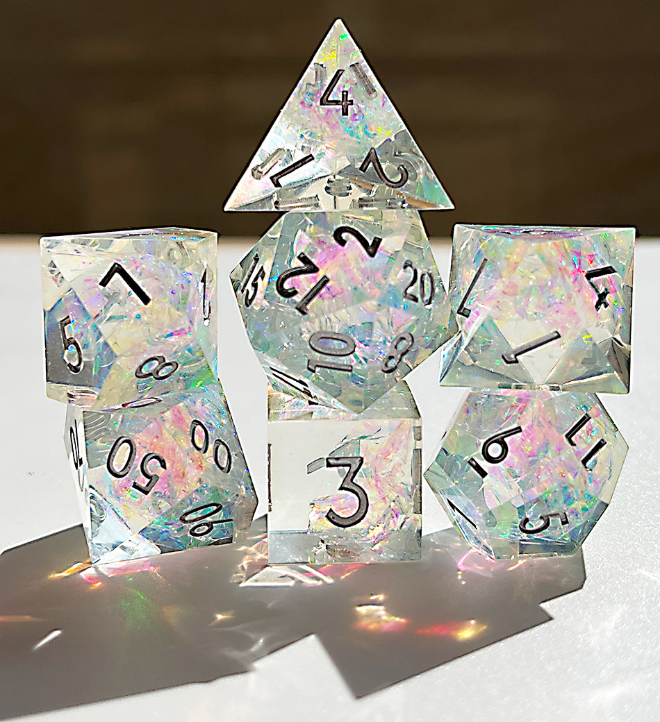 Tabletop RPG DND Dice Set Mirrored Multibody Dice Set